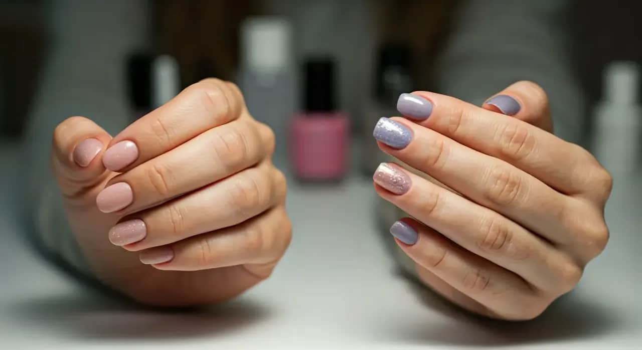 Hybryda vs żel: kluczowe różnice, zalety i wady manicure
