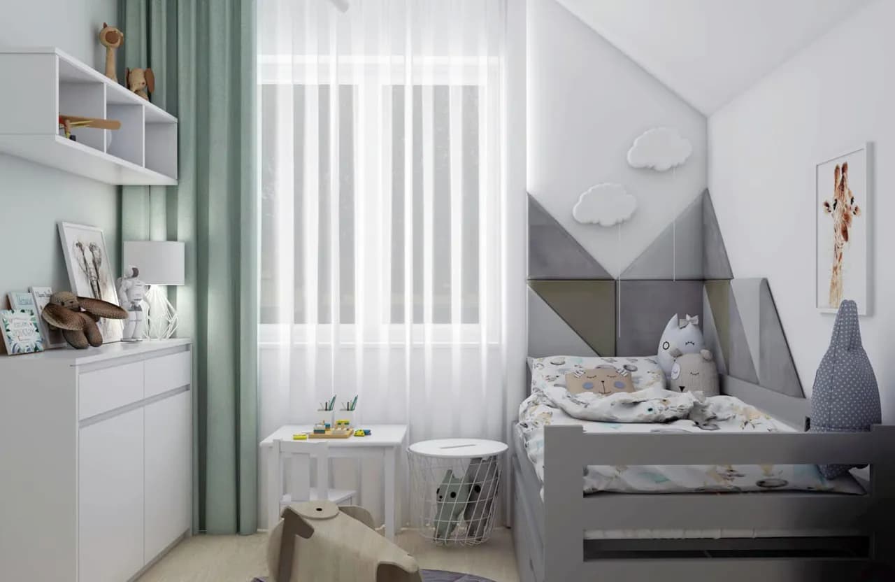 Jak urządzić mały pokój dla rodziców i dziecka: 8 genialnych porad