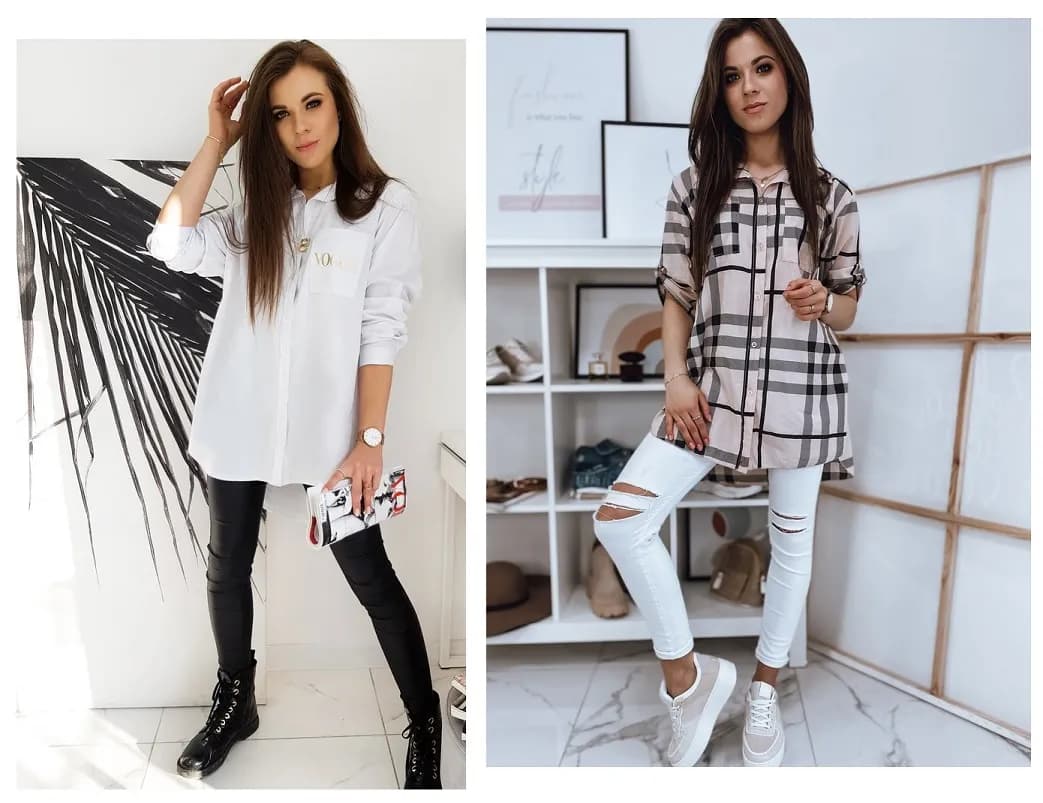 Jak nosić długie koszule damskie - inspiracje i porady stylizacyjne